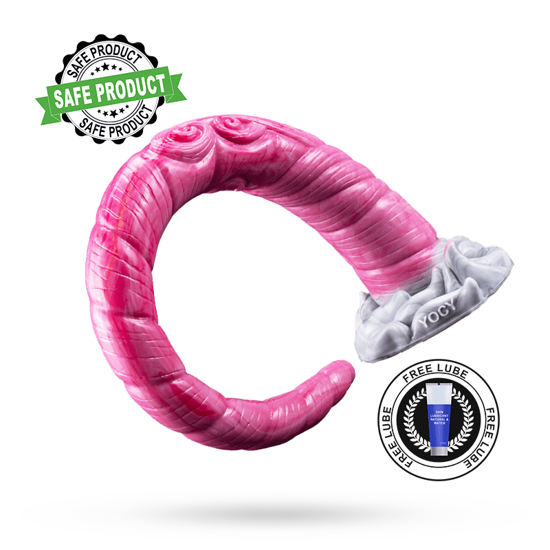 17.7in Super Long Monster Snake Anal Plug Silicone Dildo