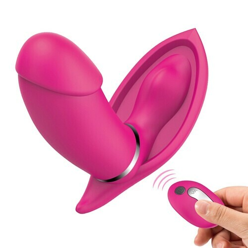 Double Motors Remote Control Wearable Vibrator USB Rechargeable