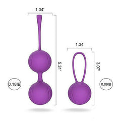 S-Hande 2-Piece Kegel Balls Exercise Weights Kit