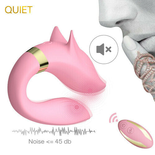 Remote Control Rechargeable Vibrating Prostate Massager