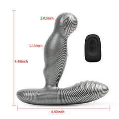 Intelligent Rotations Stimulating Perineum Heating 16 Vibration Modes Remote Prostate Massager