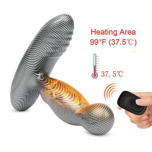 Intelligent Rotations Stimulating Perineum Heating 16 Vibration Modes Remote Prostate Massager