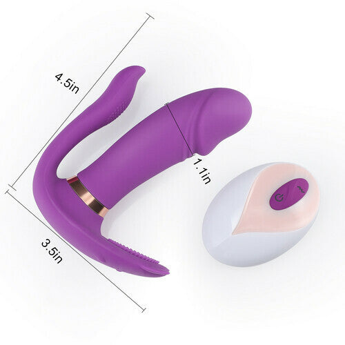 Cute Cat 9 Vibration Wearable Vibrator