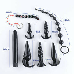 8 Pieces Anal Training Kit