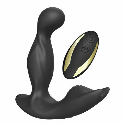 Flashligh 9 Vibration 5 Rotating  Anal Prostate Massager