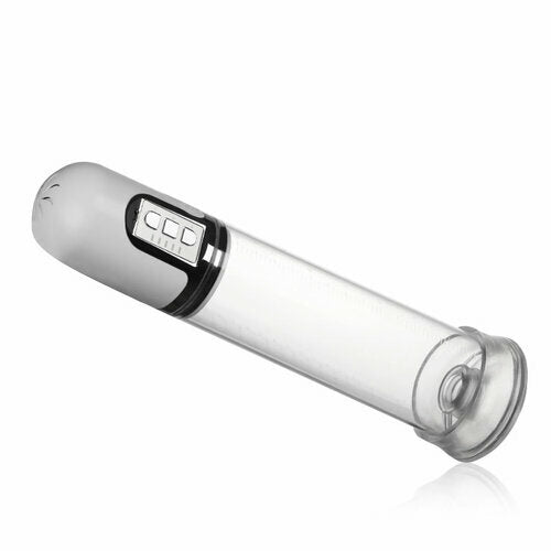 8Inch Insertable 4 Intensities Automatic Penis Pump