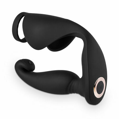 S-HANDE Versatile Vibrating Remote Control Cock Ring Butt Plug Prostate Massager