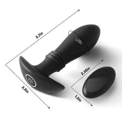 Colossus 10 Vibrating Thrusts Remote P-spot Anal Massager