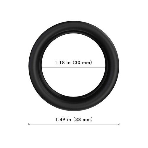 S-HANDE Silicone Erection Enhancing Dual Penis Ring