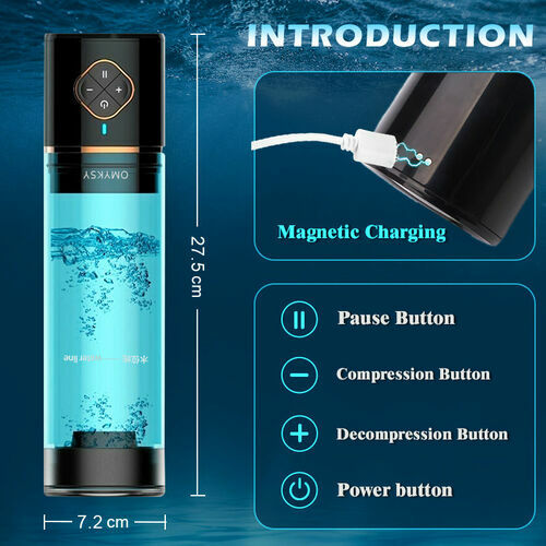 Intelligent Water Bath Technology Penis Pump