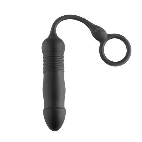 3 Vibrating ＆ Thrusting Prostate Massager with Cock Ring