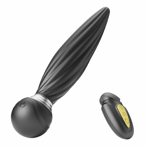 DAISY 7 Vibrating & 7 Head Rotating Remote Prostate Anal Butt Plug