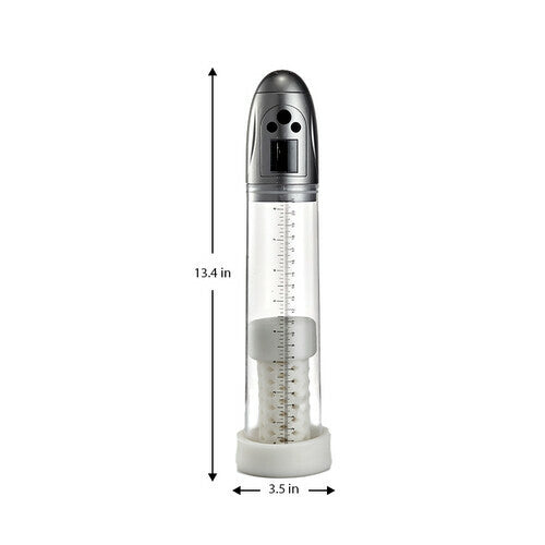 Vacuum Suction Penis Pump with Detachable Vibrating Liner