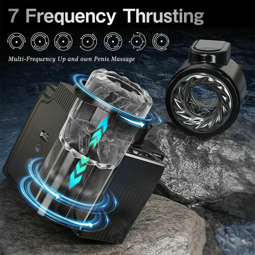 Dogo - Camera Shape 3 IN1 Detachable Multifunctional Masturbator Male Sex Toy